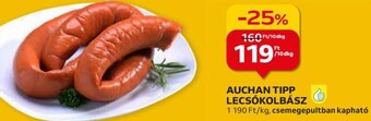 Auchan AUCHAN TIPP LECSÓKOLBÁSZ 10 dkg ajánlat