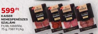 Auchan KAISER NEMESPENÉSZES SZALÁMI 75 g ajánlat
