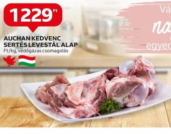 Auchan AUCHAN KEDVENC SERTÉS LEVESTÁL ALAP 1 kg ajánlat