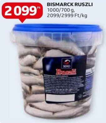 Auchan BISMARCK RUSZLI 1000 / 700 g ajánlat