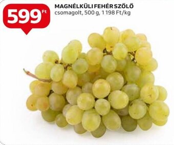 Auchan MAGNÉLKÜLI FEHÉR SZŐLŐ 500 g ajánlat