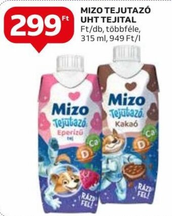 Auchan MIZO TEJUTAZÓ UHT TEJITAL 315 ml ajánlat