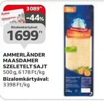 AMMERLÄNDER MAASDAMER SZELETELT SAJT 500 g