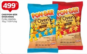 Auchan CHIO POM-BÄR OVEN MINIS 70 g ajánlat