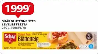 Auchan SHÄR GLUTÉNMENTES LEVELES TÉSZTA 250 g ajánlat