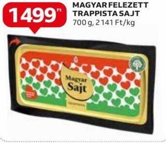 Auchan MAGYAR FELEZETT TRAPPISTA SAJT 700 g ajánlat