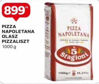 Auchan PIZZA NAPOLETANA OLASZ PIZZALISZT 1000 g ajánlat