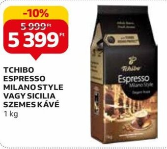 Auchan TCHIBO ESPRESSO MILANO STYLE stb. 1 kg ajánlat