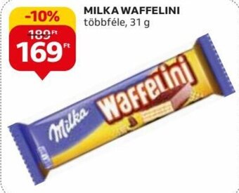 Auchan MILKA WAFFELINI 31 g ajánlat
