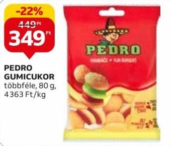 Auchan PEDRO GUMICUKOR 80 g ajánlat