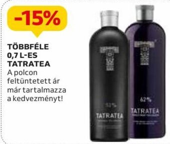 Auchan TÖBBFÉLE 0,7 L-ES TATRATEA ajánlat