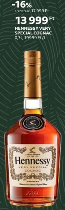 Auchan HENNESSY VERY SPECIAL COGNAC 0,7 l ajánlat
