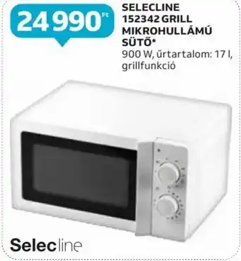 Auchan SELECLINE 152342 GRILL MIKROHULLÁMÚ SÜTŐ 1 db ajánlat