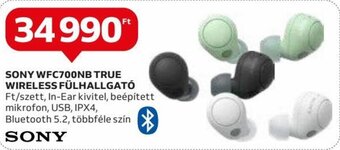 SONY WFC700NB TRUE WIRELESS FÜLHALLGATÓ 1 szett