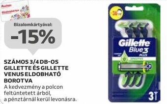 Auchan SZÁMOS 3/4 DB-OS GILLETTE stb. ajánlat