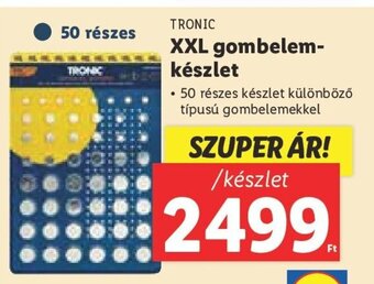 Lidl TRONIC XXL gombelem-készlet ajánlat