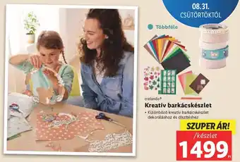 Lidl crelando Kreatív barkácskészlet ajánlat