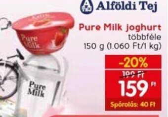 Spar Pure Milk joghurt 150 g ajánlat