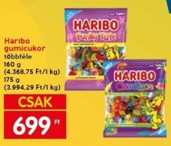 Spar Haribo gumicukor 160 / 175 g ajánlat