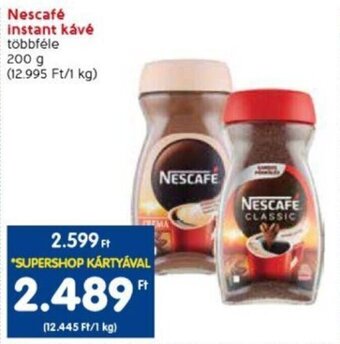 Spar Nescafé instant kávé 200 g ajánlat