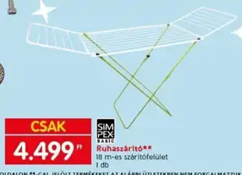 Spar Ruhaszárító 1 db ajánlat