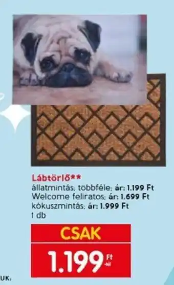 Spar Lábtörlő 1 db ajánlat