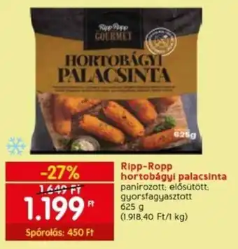 Spar Ripp-Ropp hortobágyi palacsinta 625 g ajánlat