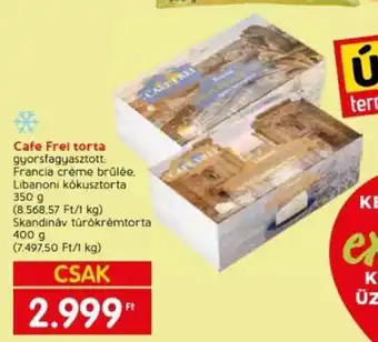 Spar Cafe Frei torta 350 / 400 g ajánlat