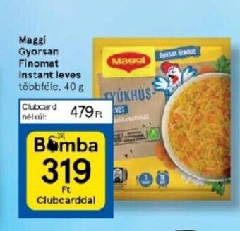 Tesco Maggi Gyorsan Finomat Instant leves 40 g ajánlat