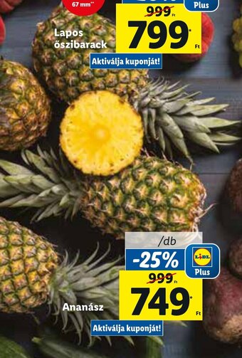 Lidl Ananász 1 db ajánlat