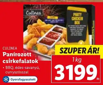 Lidl CULINEA Panírozott csirkefalatok 1 kg ajánlat