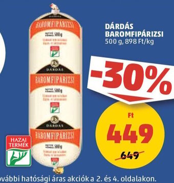 PENNY DÁRDÁS BAROMFIPÁRIZSI 500 g ajánlat