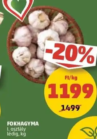 PENNY FOKHAGYMA 1 kg ajánlat