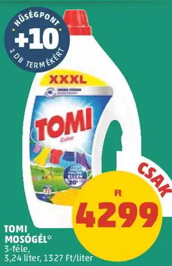 PENNY TOMI MOSÓGÉL 3,24 l ajánlat