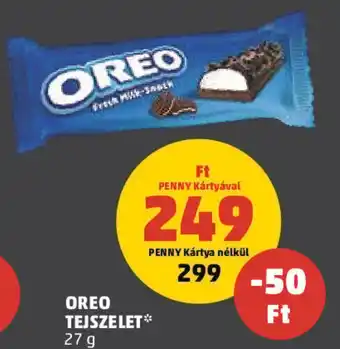 PENNY OREO TEJSZELET 27 g ajánlat