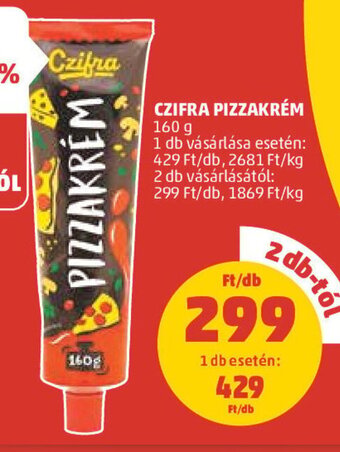 PENNY CZIFRA PIZZAKRÉM 160 g ajánlat