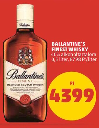 PENNY BALLANTINE'S FINEST WHISKY 0,5 l ajánlat