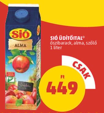 PENNY SIÓ ÜDÍTŐITAL 1 l ajánlat