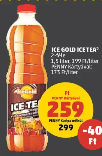 PENNY ICE GOLD ICE TEA 1,5 l ajánlat