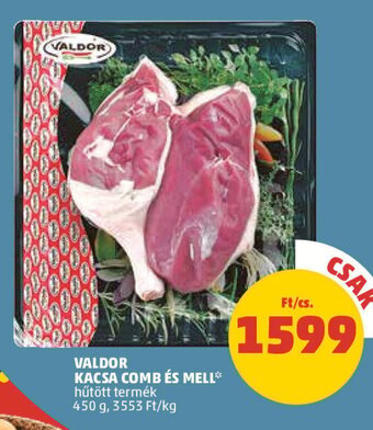 PENNY VALDOR KACSA COMB ÉS MELL 450 g ajánlat