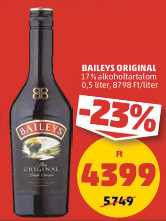 PENNY BAILEYS ORIGINAL 0,5 l ajánlat