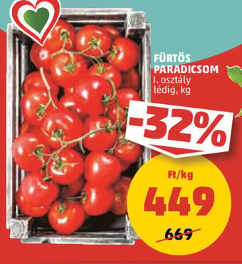 PENNY FÜRTÖS PARADICSOM 1 kg ajánlat