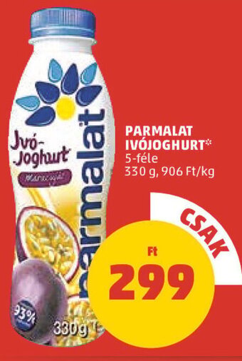 PENNY PARMALAT IVÓJOGHURT 330 g ajánlat
