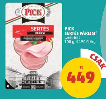 PENNY PICK SERTÉS PÁRIZSI 100 g ajánlat