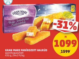 PENNY GRAN MARE PANÍROZOTT HALRÚD 450 g ajánlat