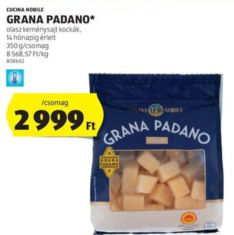 ALDI CUCINA NOBILE GRANA PADANO 350 g ajánlat
