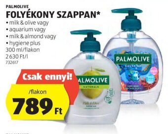 ALDI PALMOLIVE FOLYÉKONY SZAPPAN 300 ml ajánlat
