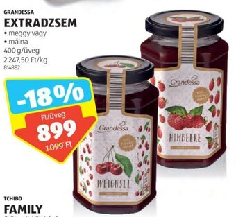 ALDI GRANDESSA EXTRADZSEM 400 g ajánlat