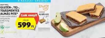 ENJOY FREE! GLUTÉN-, TEJ-, TOJÁSMENTES ALMÁS PITE 100 g