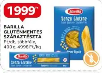 Auchan BARILLA GLUTÉNMENTES SZÁRAZTÉSZTA 400 g ajánlat